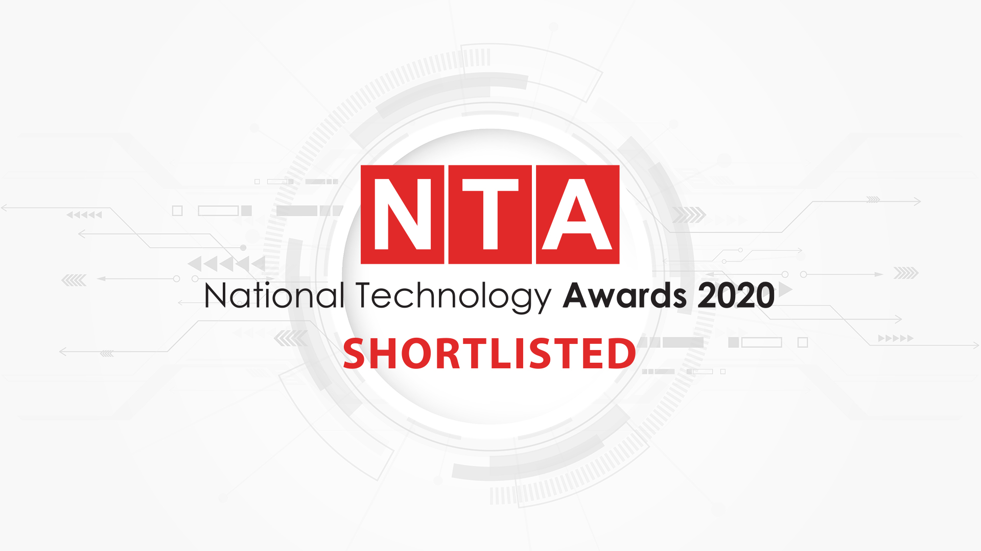 National Technology Awards 2020